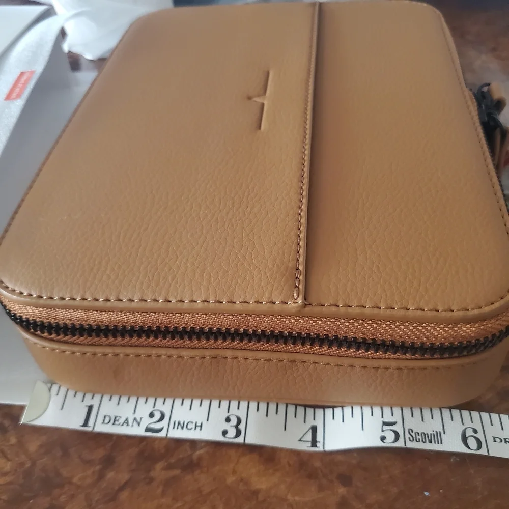 Von Holzhausen Watch Band Portfolio Leather,reinvented Organizer Black Or Tan